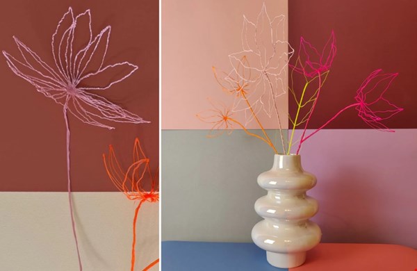 Design bloemen die nooit verwelken